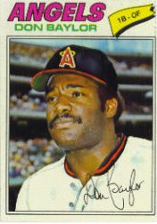 1977 Topps Baseball Cards      462     Don Baylor